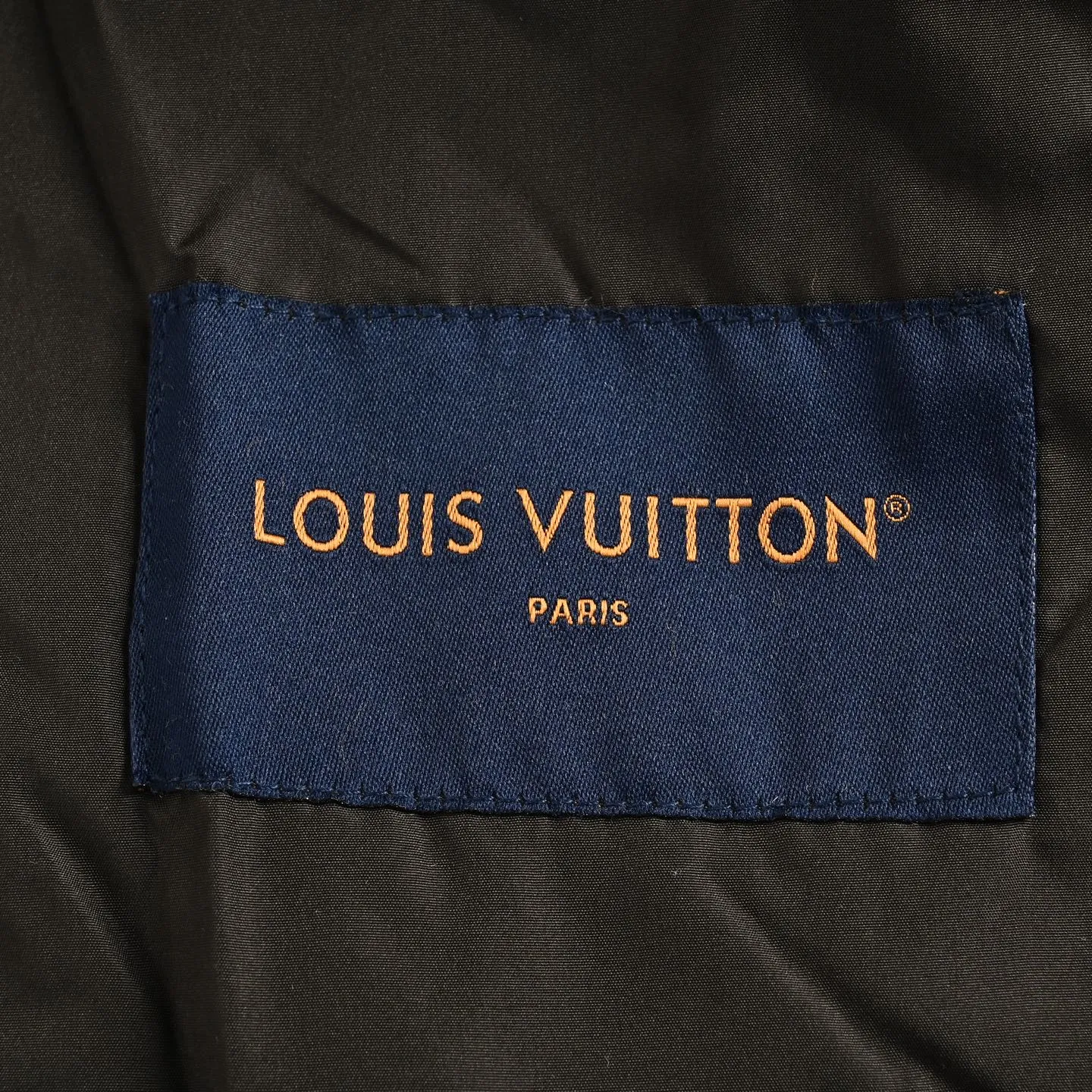 Louis Vuitton/Louis Vuitton old flower embroidered baseball jacket